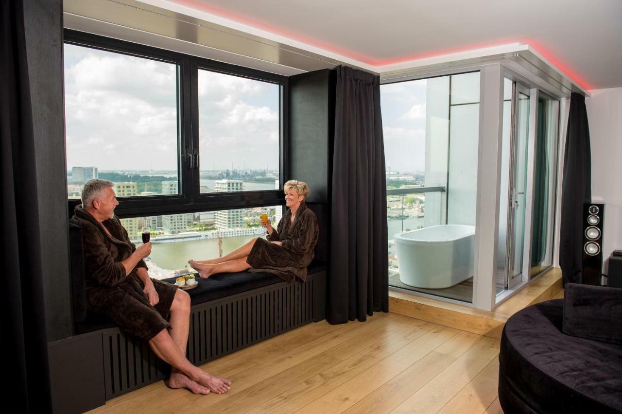 Exclusieve Prive Wellness Penthouse Skynooz Lägenhet Antwerpen Exteriör bild