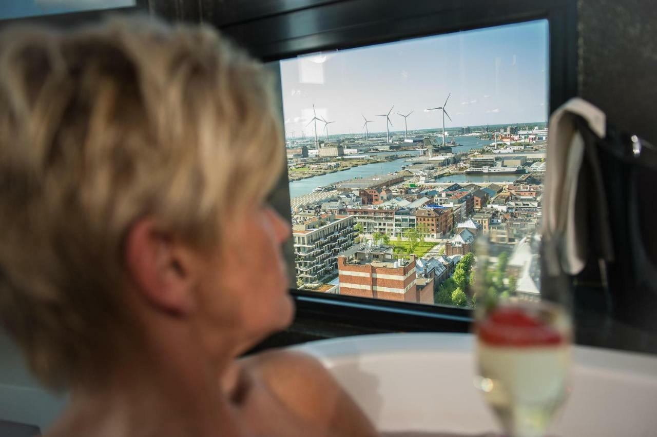 Exclusieve Prive Wellness Penthouse Skynooz Lägenhet Antwerpen Exteriör bild